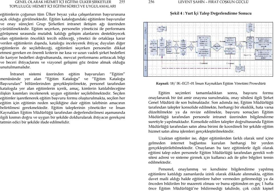 Eğitim seçerken, personelin yöneticisi ile performans görüşmesi sırasında mutabık kaldığı gelişim alanlarını destekleyecek olan eğitimlerin öncelikli tercih edileceği, yönetici ile ortaklaşa karar