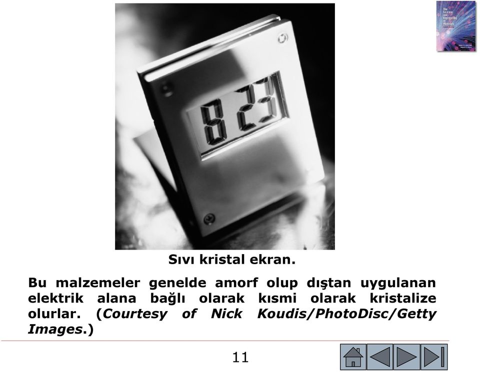 uygulanan elektrik alana bağlı olarak kısmi