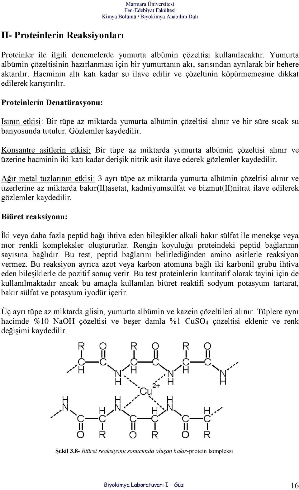 Hacminin altı katı kadar su ilave edilir ve çözeltinin köpürmemesine dikkat edilerek karıştırılır.