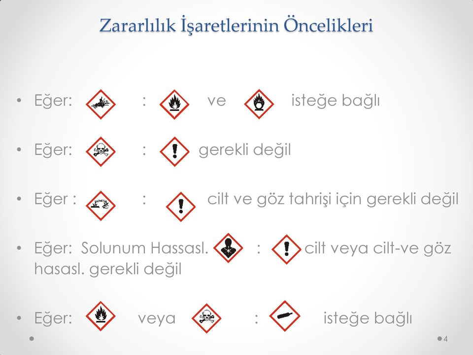 için gerekli değil Eğer: Solunum Hassasl.