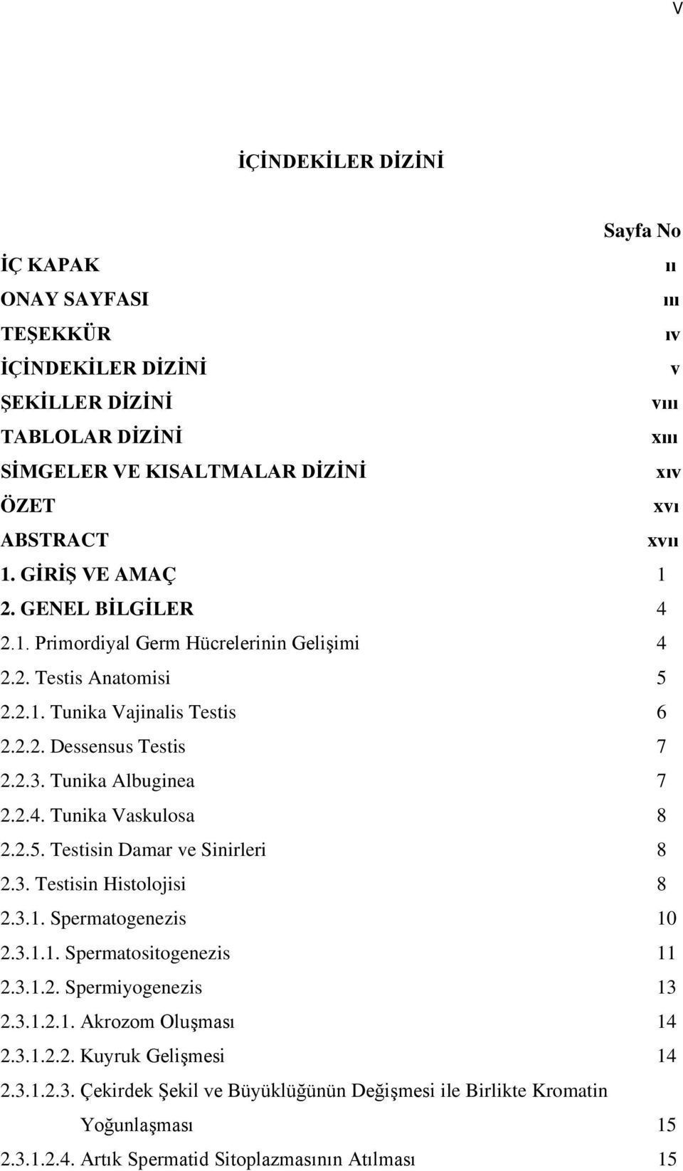 Tunika Albuginea 7 2.2.4. Tunika Vaskulosa 8 2.2.5. Testisin Damar ve Sinirleri 8 2.3. Testisin Histolojisi 8 2.3.1. Spermatogenezis 10 2.3.1.1. Spermatositogenezis 11 2.3.1.2. Spermiyogenezis 13 2.