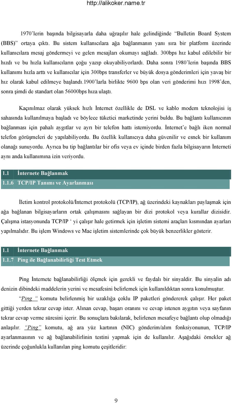 300bps hız kabul edilebilir bir hızdı ve bu hızla kullanıcıların çoğu yazıp okuyabiliyorlardı.