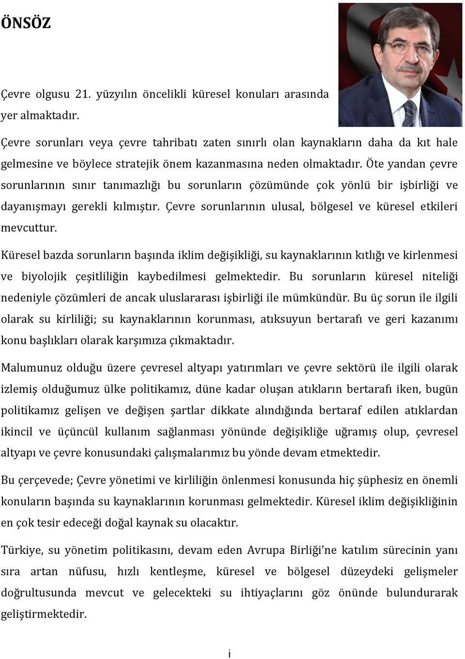 Öte yandan çevre sorunlarının sınır tanımazlığı bu sorunların çözümünde çok yönlü bir işbirliği ve dayanışmayı gerekli kılmıştır. Çevre sorunlarının ulusal, bölgesel ve küresel etkileri mevcuttur.