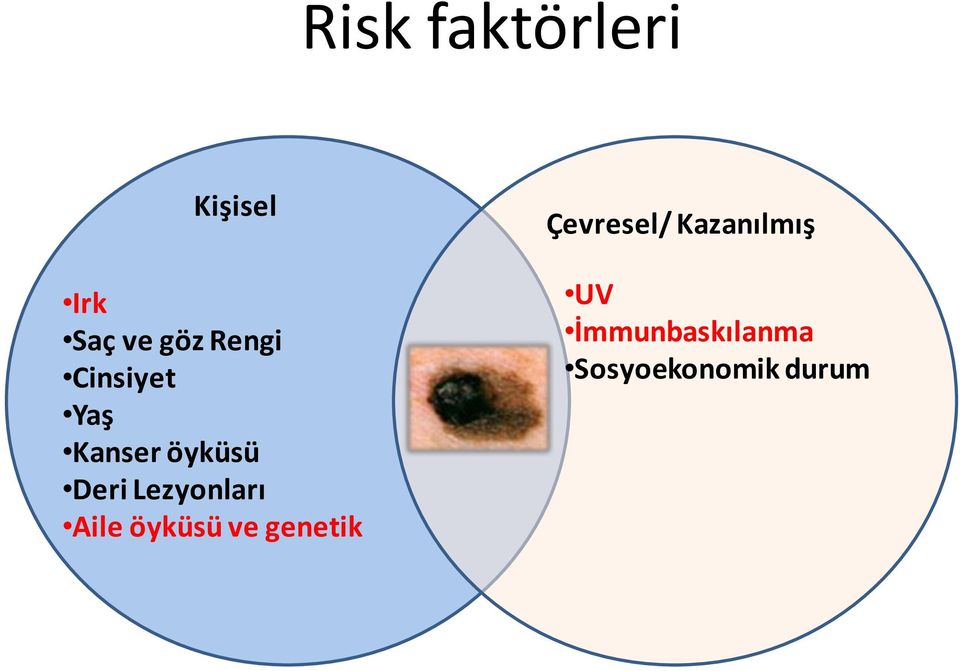 Lezyonları Aile öyküsü ve genetik