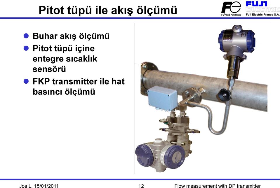 içine entegre sıcaklık sensörü