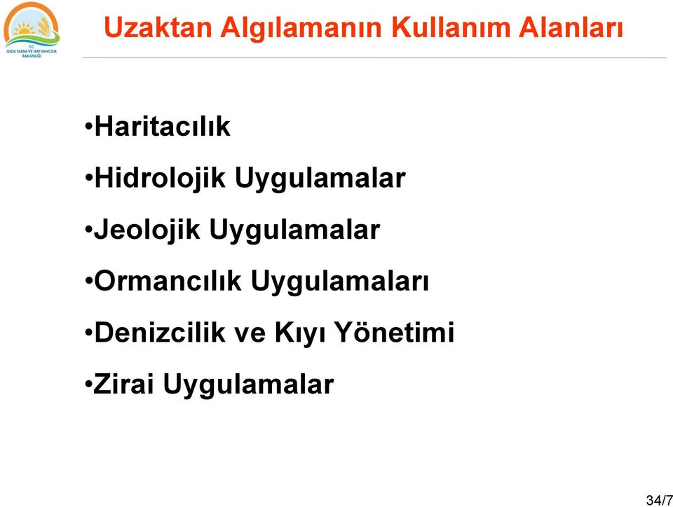 Jeolojik Uygulamalar Ormancılık