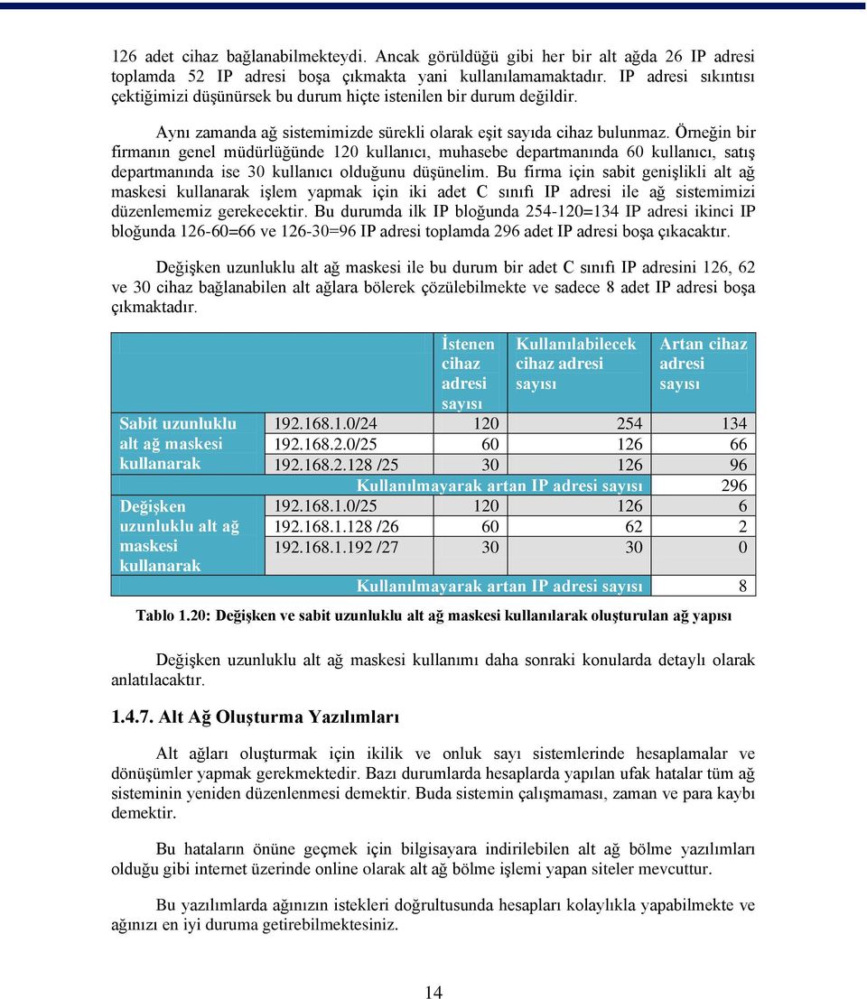 Örneğin bir firmanın genel müdürlüğünde 120 kullanıcı, muhasebe departmanında 60 kullanıcı, satış departmanında ise 30 kullanıcı olduğunu düşünelim.