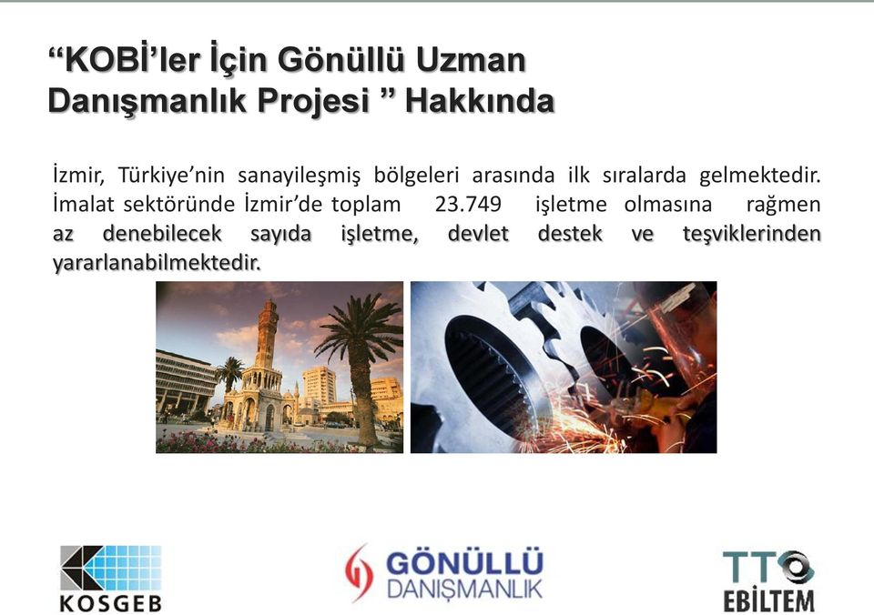 İmalat sektöründe İzmir de toplam 23.