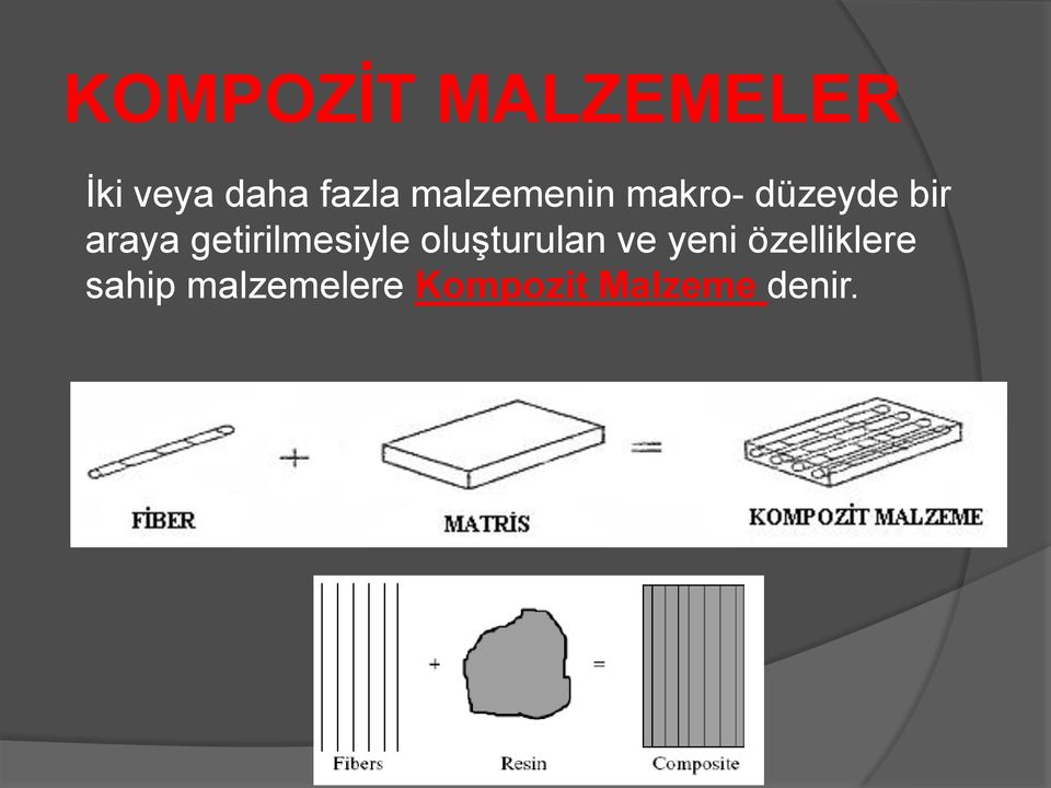 getirilmesiyle oluşturulan ve yeni