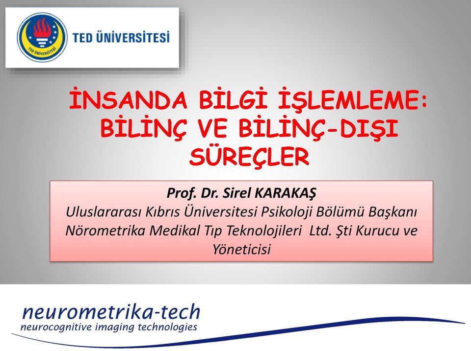 Sirel KARAKAŞ Uluslararası Kıbrıs Üniversitesi