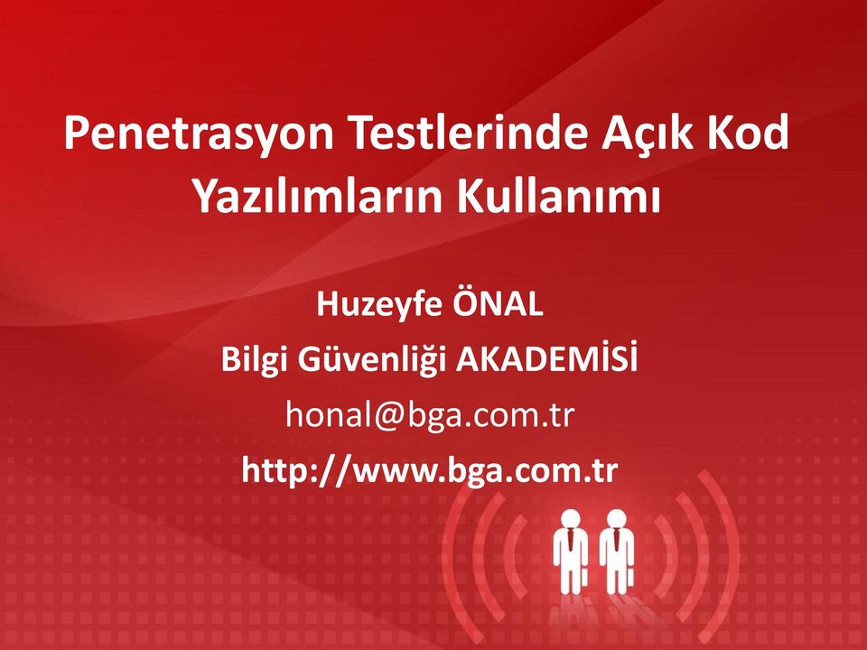 ÖNAL Bilgi Güvenliği AKADEMİSİ