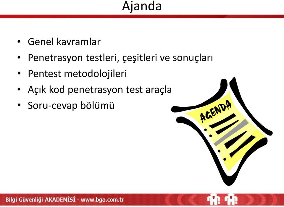 Pentest metodolojileri Açık kod