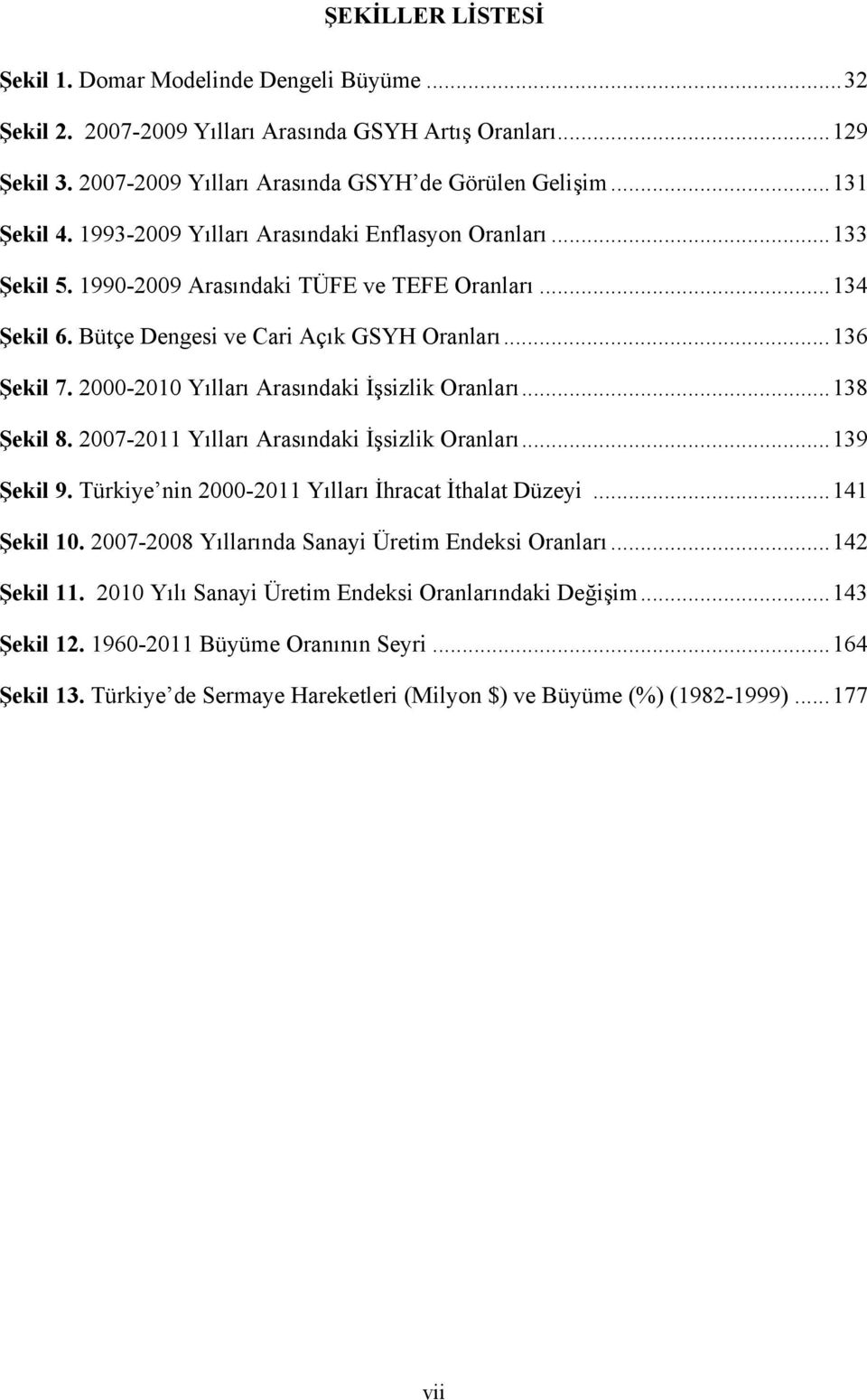 2000-2010 Yılları Arasındaki İşsizlik Oranları... 138 Şekil 8. 2007-2011 Yılları Arasındaki İşsizlik Oranları... 139 Şekil 9. Türkiye nin 2000-2011 Yılları İhracat İthalat Düzeyi... 141 Şekil 10.