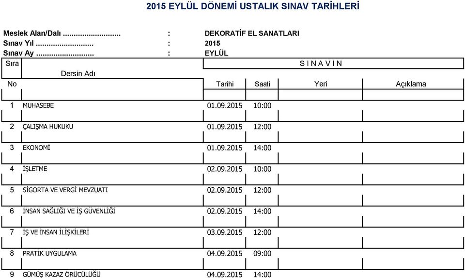 PRATİK UYGULAMA 04.09.