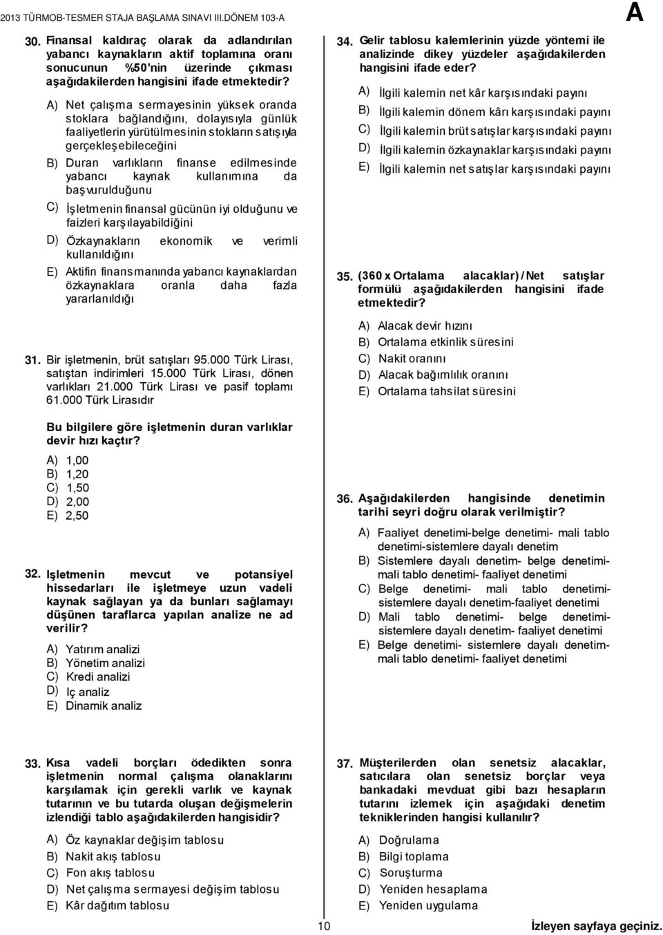 A) Net çalışma sermayesinin yüksek oranda stoklara bağlandığını, dolayısıyla günlük faaliyetlerin yürütülmesinin stokların satışıyla gerçekleşebileceğini B) Duran varlıkların finanse edilmesinde