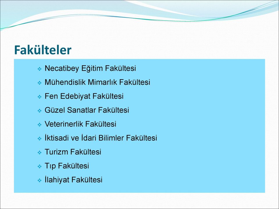 Fakültesi Veterinerlik Fakültesi İktisadi ve İdari