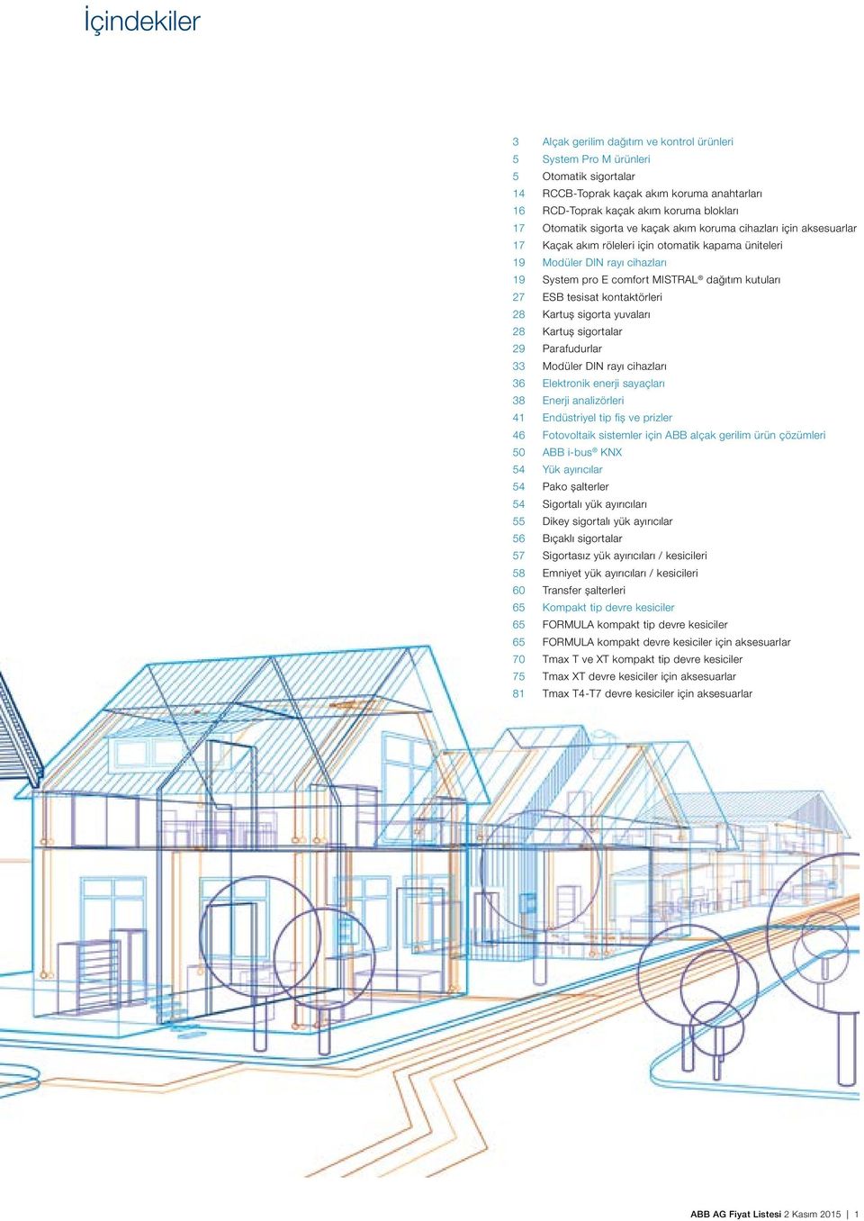 tesisat kontaktörleri 28 Kartuș sigorta yuvaları 28 Kartuș sigortalar 29 Parafudurlar 33 Modüler DIN rayı cihazları 36 Elektronik enerji sayaçları 38 Enerji analizörleri 41 Endüstriyel tip fiș ve