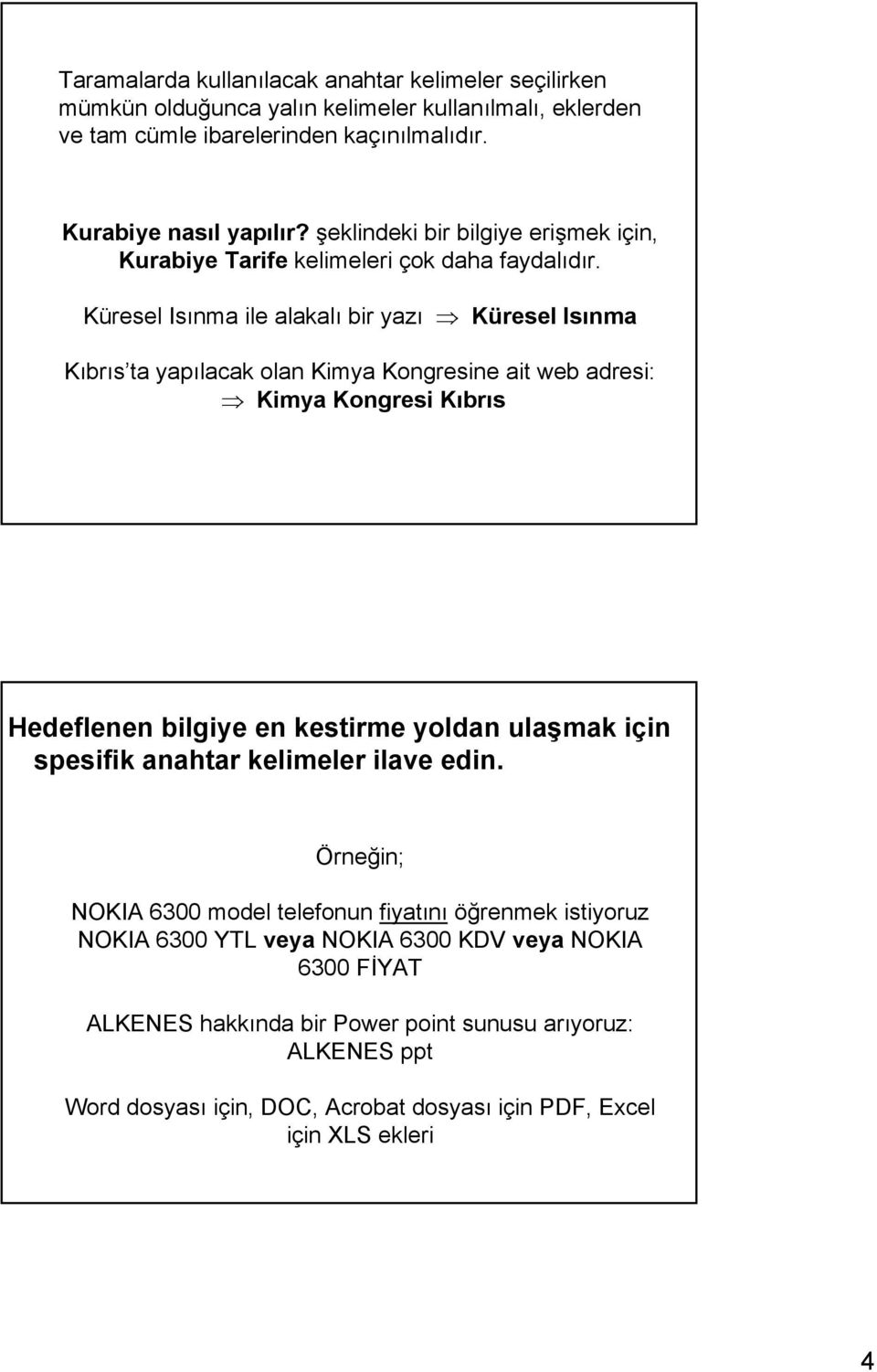 Küresel Isınma ile alakalı bir yazı Küresel Isınma Kıbrıs ta yapılacak olan Kimya Kongresine ait web adresi: Kimya Kongresi Kıbrıs Hedeflenen bilgiye en kestirme yoldan ulaşmak için