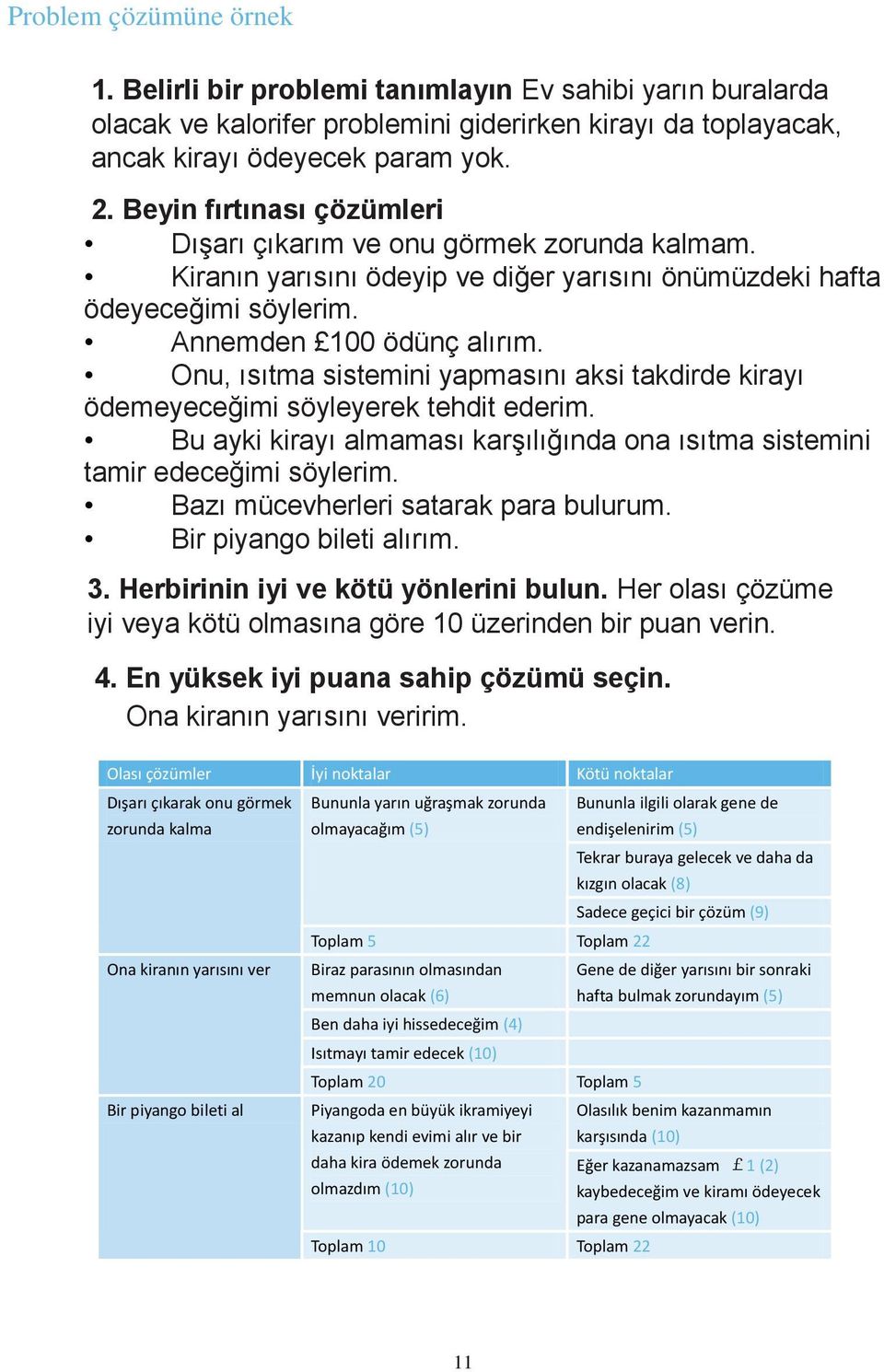 Onu, ısıtma sistemini yapmasını aksi takdirde kirayı ödemeyeceğimi söyleyerek tehdit ederim. Bu ayki kirayı almaması karşılığında ona ısıtma sistemini tamir edeceğimi söylerim.