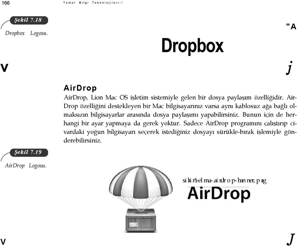Air- Drop özelliğini destekleyen bir Mac bilgisayarınız varsa aynı kablosuz ağa bağlı olmaksızın bilgisayarlar arasında dosya paylaşımı