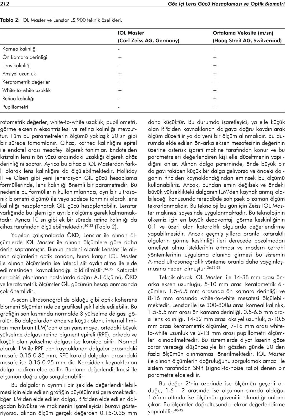 White-to-white uzaklık + + Retina kalınlığı - + Pupillometri - + ratometrik değerler, white-to-white uzaklık, pupillometri, görme eksenin eksantrisitesi ve retina kalınlığı mevcuttur.