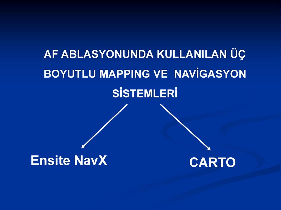 MAPPING VE NAVİGASYON