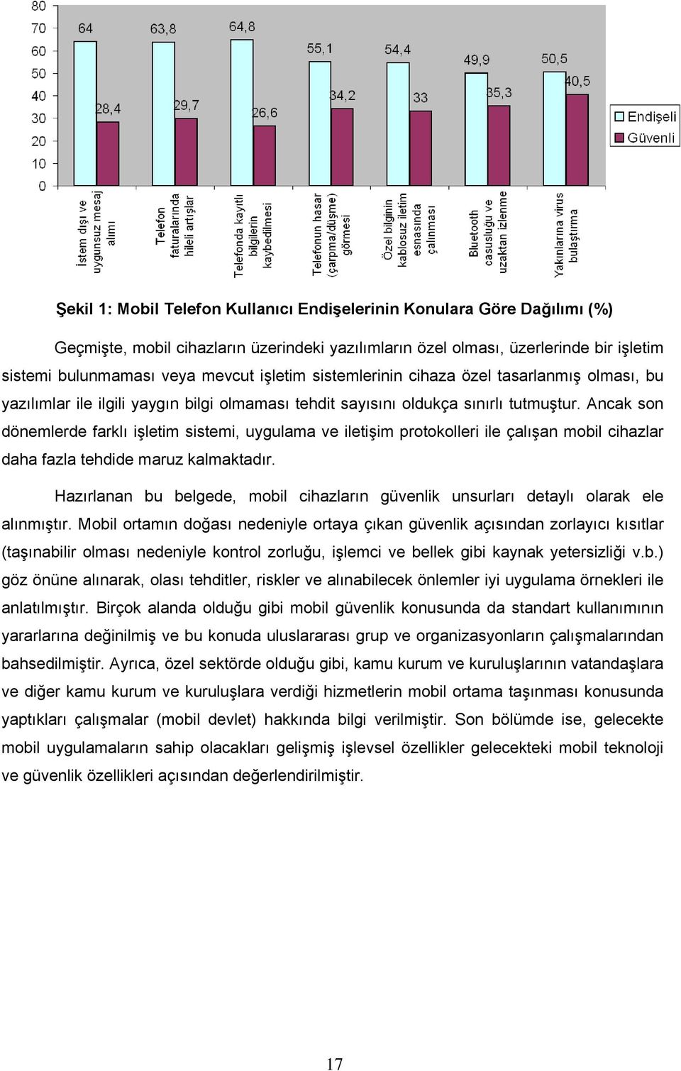 Ancak son dönemlerde farklı işletim sistemi, uygulama ve iletişim protokolleri ile çalışan mobil cihazlar daha fazla tehdide maruz kalmaktadır.