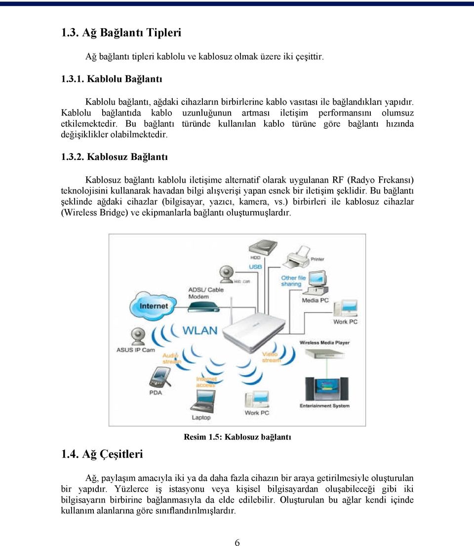 Kablosuz Bağlantı Kablosuz bağlantı kablolu iletişime alternatif olarak uygulanan RF (Radyo Frekansı) teknolojisini kullanarak havadan bilgi alışverişi yapan esnek bir iletişim şeklidir.