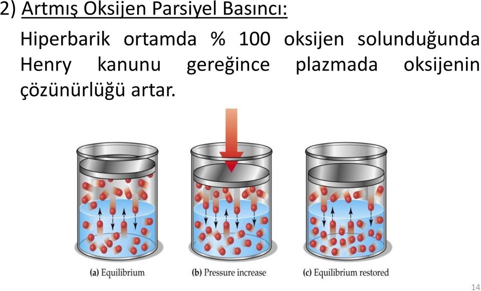 solunduğunda Henry kanunu gereğince