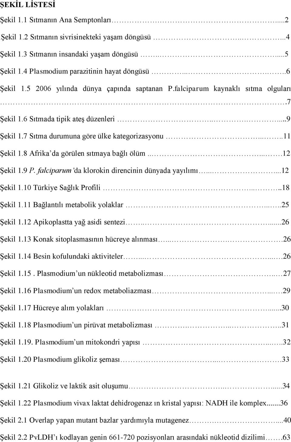 7 Sıtma durumuna göre ülke kategorizasyonu.....11 Şekil 1.8 Afrika da görülen sıtmaya bağlı ölüm......12 Şekil 1.9 P. falciparum da klorokin direncinin dünyada yayılımı......12 Şekil 1.10 Türkiye Sağlık Profili.