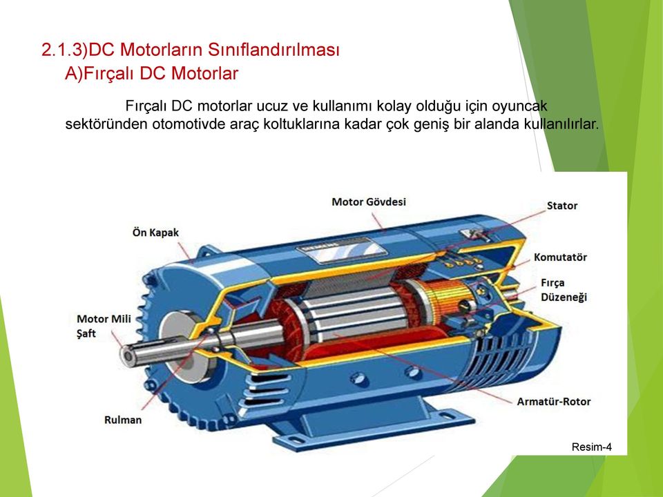 olduğu için oyuncak sektöründen otomotivde araç