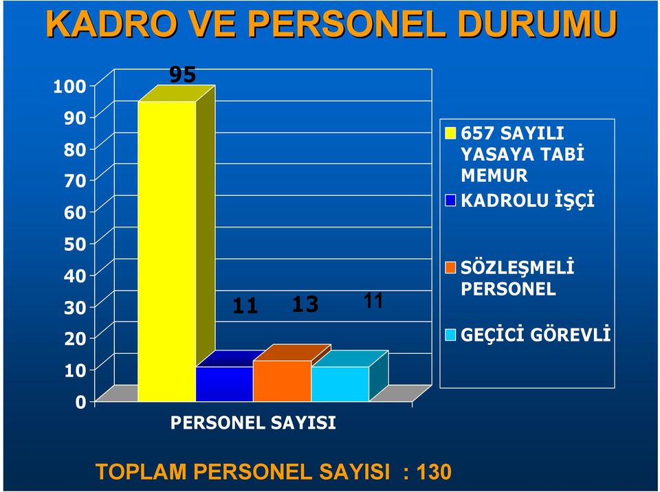 40 30 20 3 SÖZLEŞMELİ PERSONEL GEÇİCİ GÖREVLİ