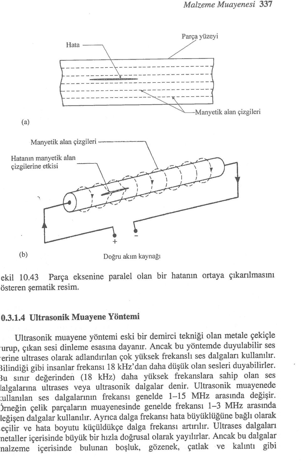 3u sınır değerinden (18 khz) daha yüksek fcekanslara sahip olan ses [algalarına ultrases veya ultrasonik dalgalar denir.