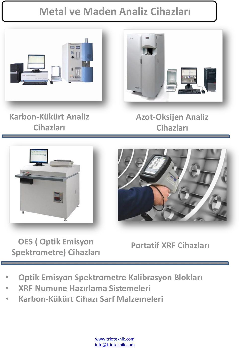 Cihazları Optik Emisyon Spektrometre Kalibrasyon Blokları XRF Numune Hazırlama