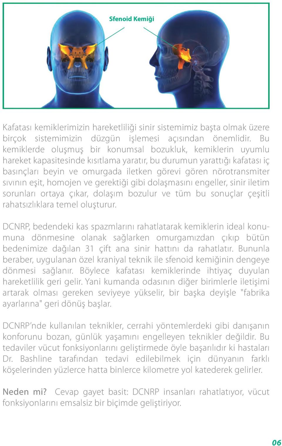 nörotransmiter sıvının eşit, homojen ve gerektiği gibi dolaşmasını engeller, sinir iletim sorunları ortaya çıkar, dolaşım bozulur ve tüm bu sonuçlar çeşitli rahatsızlıklara temel oluşturur.