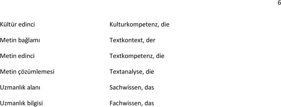 Kulturkompetenz, die Textkontext, der