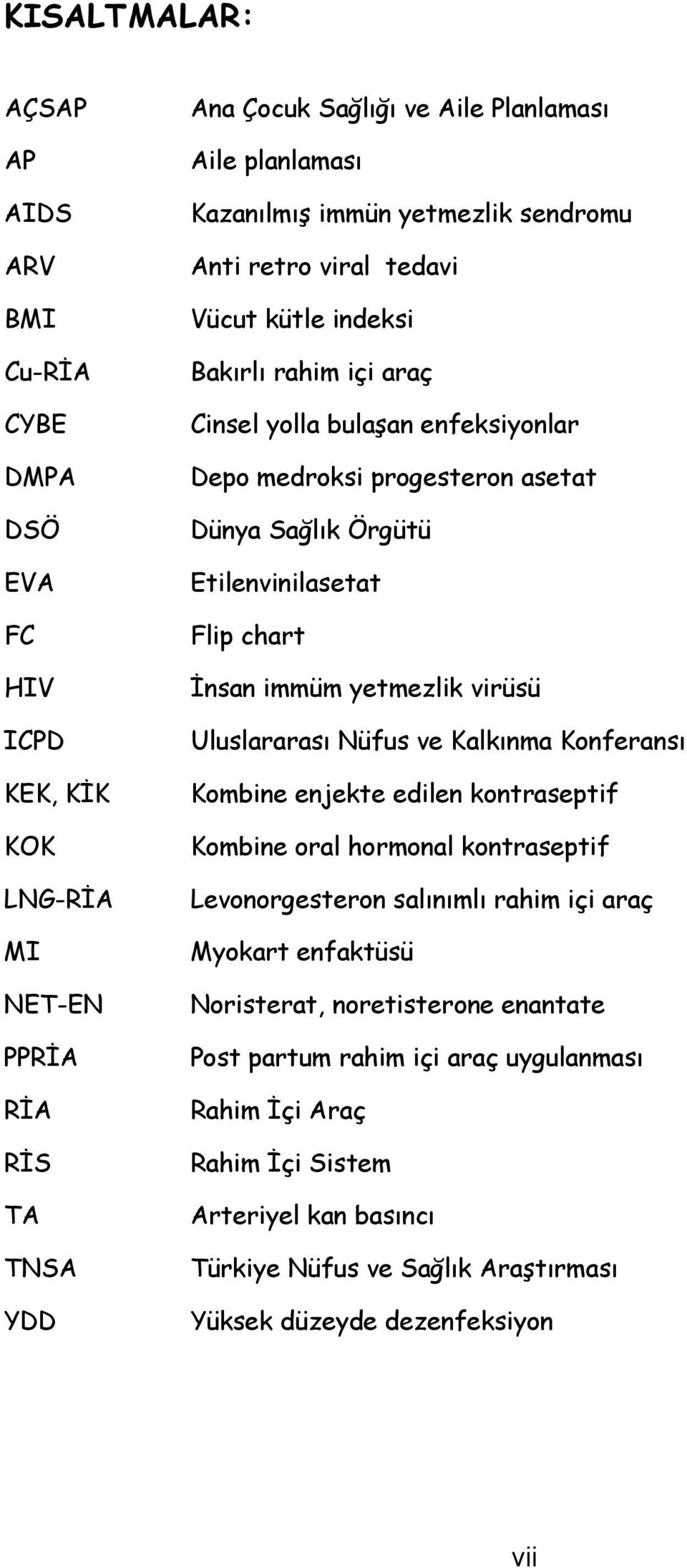 chart İnsan immüm yetmezlik virüsü Uluslararası Nüfus ve Kalkınma Konferansı Kombine enjekte edilen kontraseptif Kombine oral hormonal kontraseptif Levonorgesteron salınımlı rahim içi araç Myokart