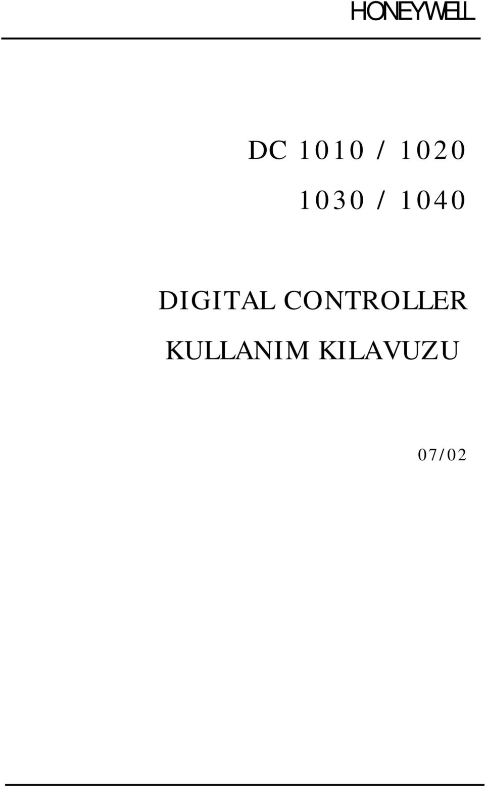 DIGITAL CONTROLLER