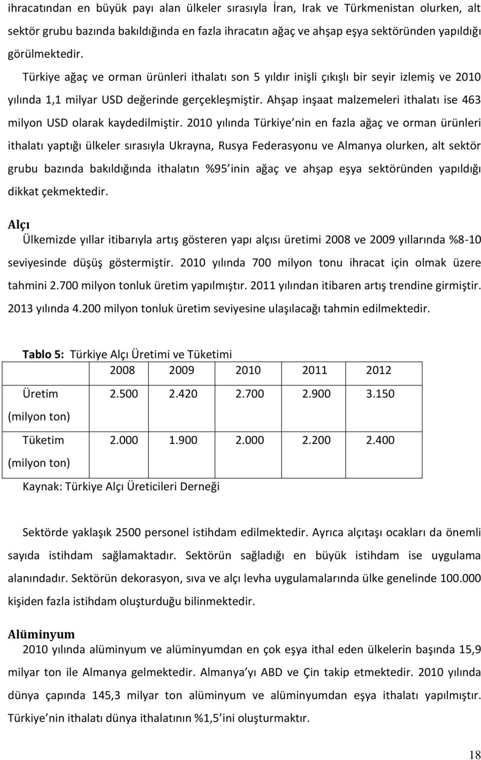 Ahşap inşaat malzemeleri ithalatı ise 463 milyon USD olarak kaydedilmiştir.