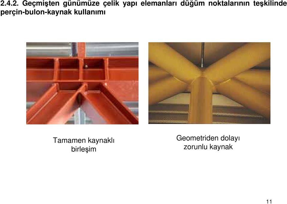 perçin-bulon-kaynak kullanımı Tamamen