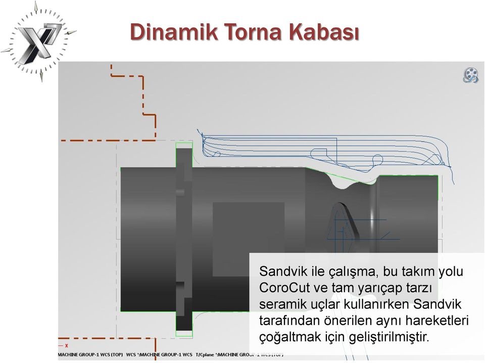 seramik uçlar kullanırken Sandvik tarafından