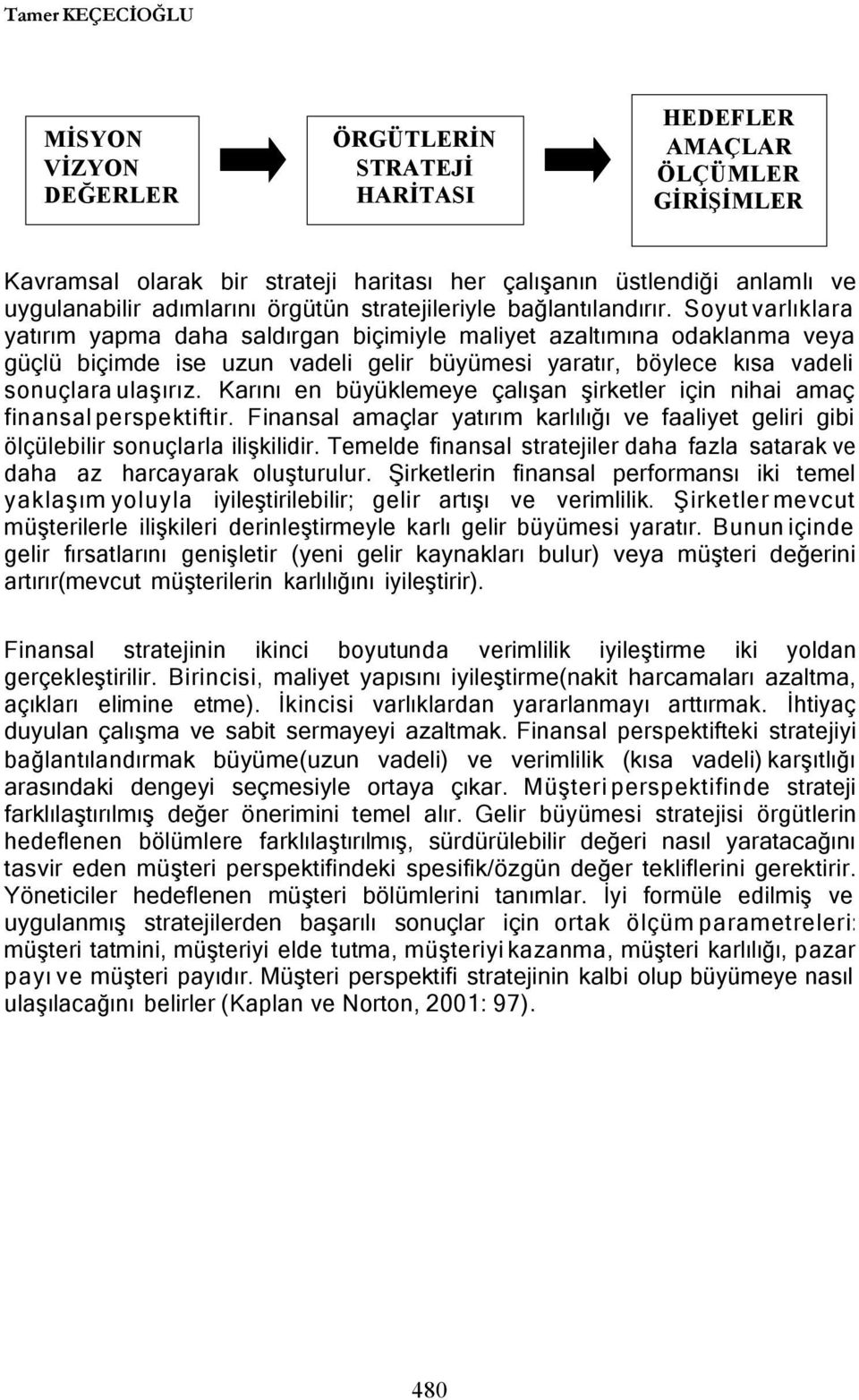 Soyut varlıklara yatırım yapma daha saldırgan biçimiyle maliyet azaltımına odaklanma veya güçlü biçimde ise uzun vadeli gelir büyümesi yaratır, böylece kısa vadeli sonuçlara ulaşırız.