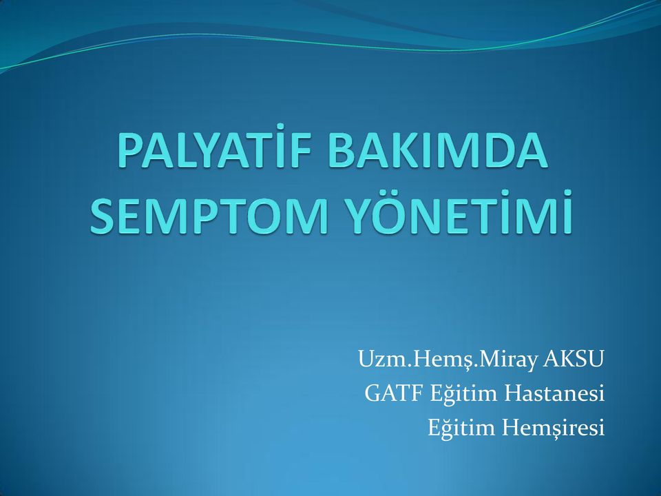 GATF Eğitim