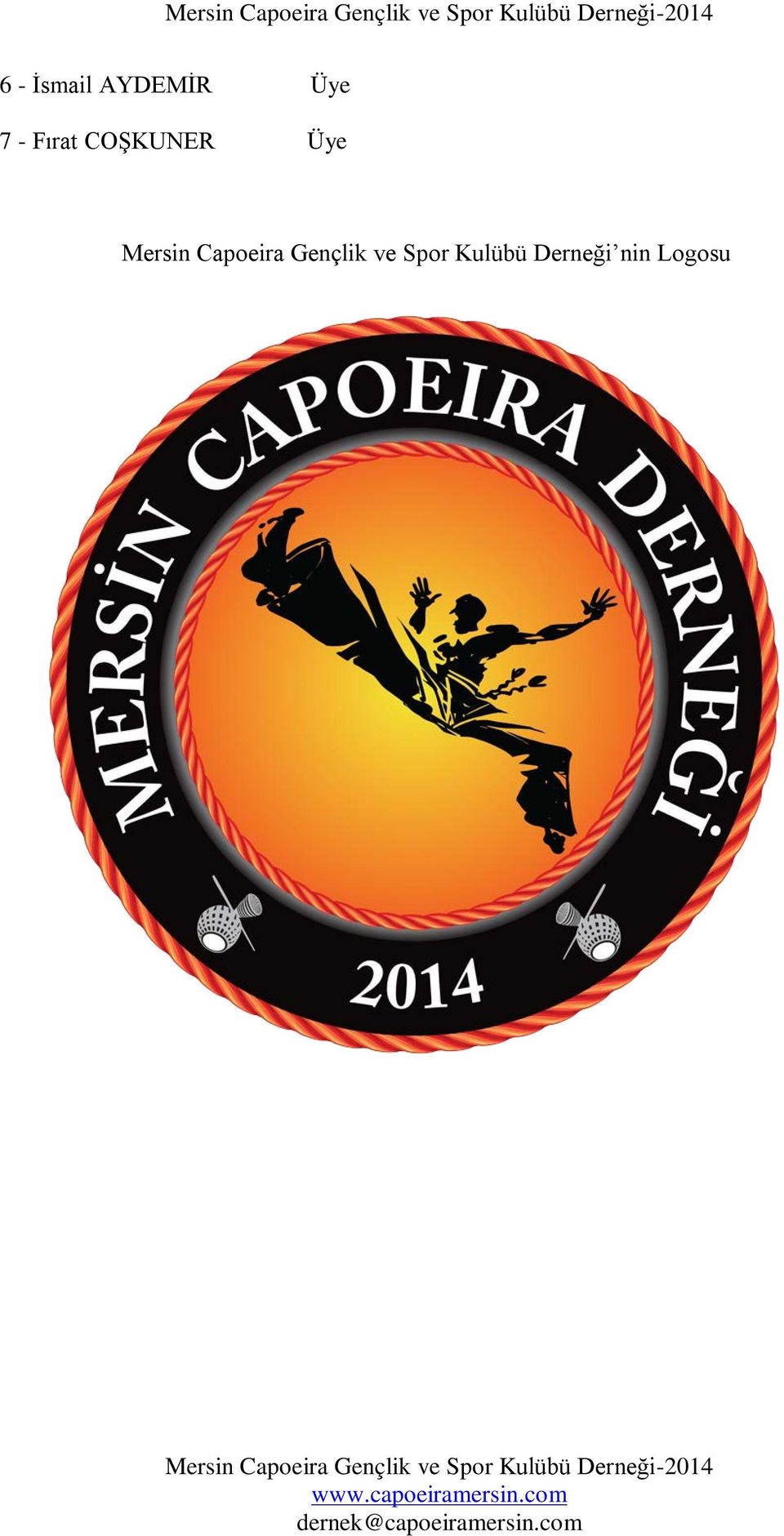 Mersin Capoeira Gençlik