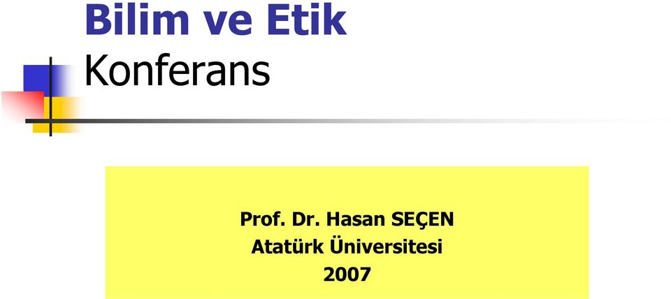 Dr. Hasan SEÇEN