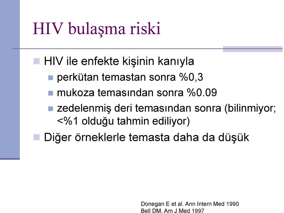 09 zedelenmiş deri temasından sonra (bilinmiyor; <%1 olduğu tahmin