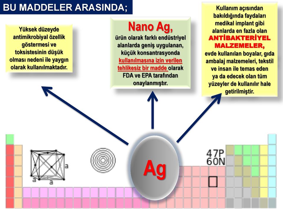 FDA ve EPA tarafından onaylanmıştır.