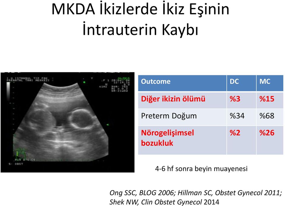 bozukluk %2 %26 4-6 hf sonra beyin muayenesi Ong SSC, BLOG