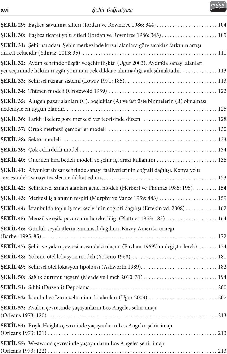 .................................................. 111 Şekil 32: Aydın şehrinde rüzgâr ve şehir ilişkisi (Ugur 2003).