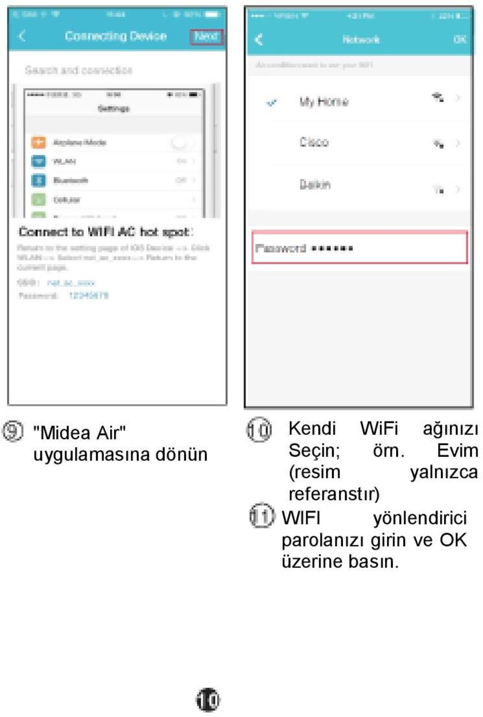 örn. Evim (resim yalnızca referanstır) WIFI